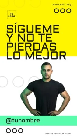 Edita una plantilla de TikTok