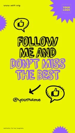 Edit a TikTok Template