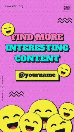 Edit a TikTok Template