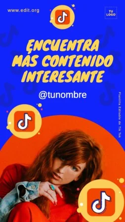 Edita una plantilla de TikTok