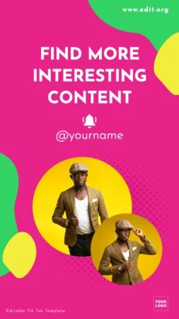 Edit a TikTok Template