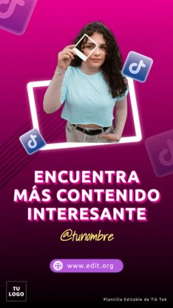 Edita una plantilla de TikTok