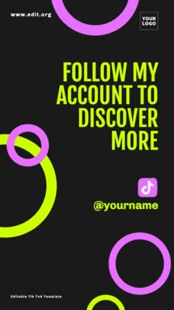 Edit a TikTok Template