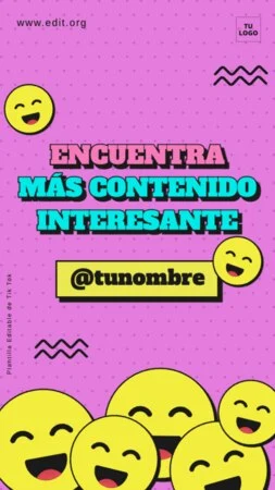 Edita una plantilla de TikTok