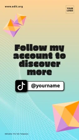 Edit a TikTok Template