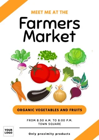 Editar um projeto para um mercado de agricultores