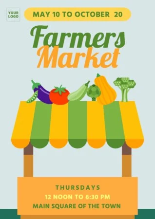 Editar um projeto para um mercado de agricultores