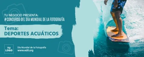 Edita flyer de fotografía