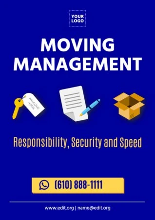 Editar um cartaz para fretes