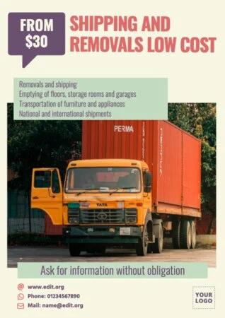 Modifier une annonce de déménageurs