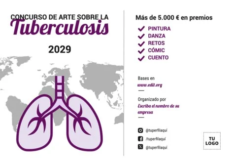 Edita un póster de la TB
