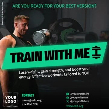 Edit a gym template