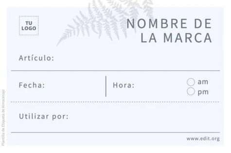 Edita una etiqueta