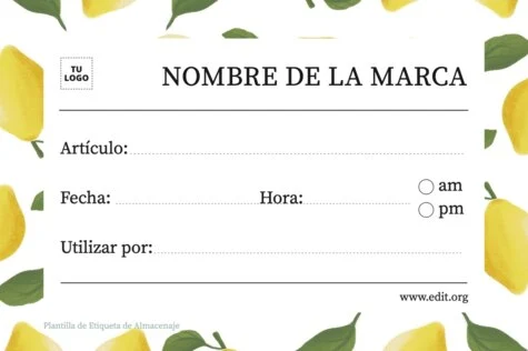 Edita una etiqueta