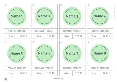 Edit a Storage Label Template