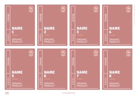 Edit a Storage Label Template