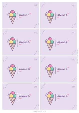 Edit a Storage Label Template