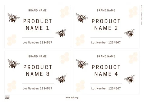 Edit a Storage Label Template