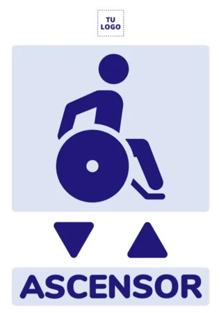 Editar un cartel para discapacitados
