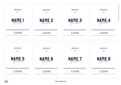 Edit a Storage Label Template