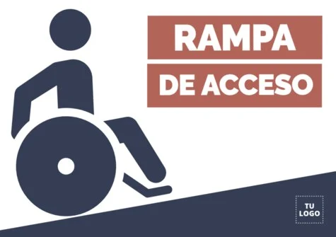 Editar un cartel para discapacitados