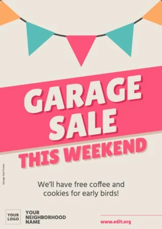 Edit a Garage Sale sign