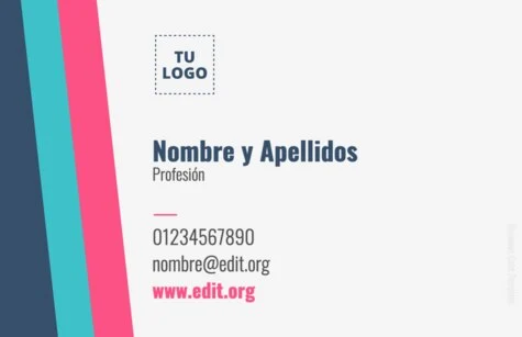 Edita una tarjeta de visita