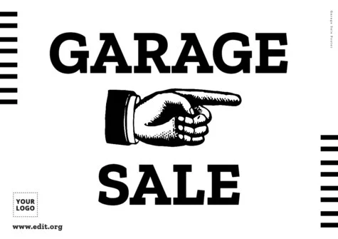 Edit a Garage Sale sign