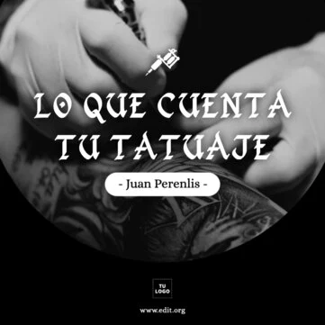 Editar una plantilla de tatuajes