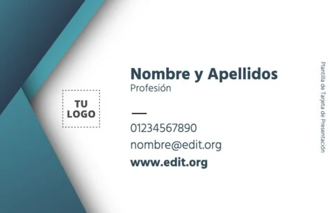 Edita una tarjeta de visita