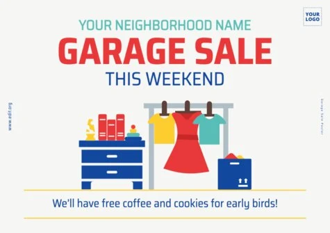 Edit a Garage Sale sign