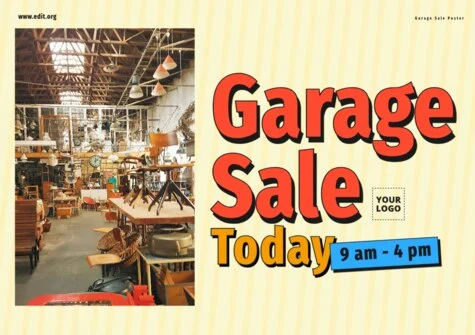 Edit a Garage Sale sign