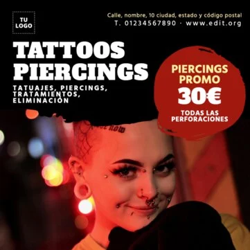 Editar una plantilla de tatuajes