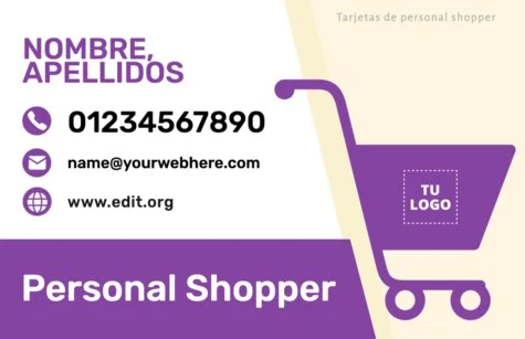 Edita un banner de Personal Shopper