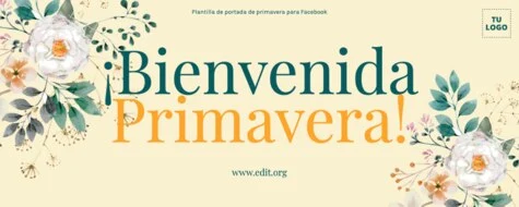 Edita un diseño primaveral