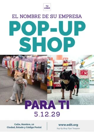 Edita un banner de Pop Up Shop
