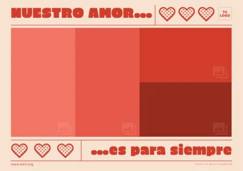 Edita una tarjeta de amor online