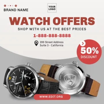 Edit a Watch banner