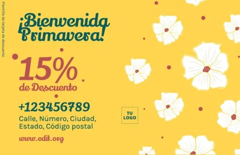 Edita una tarjeta de visita