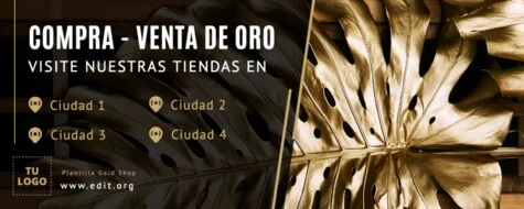 Edita un flyer de Oro