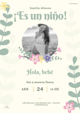 Edita una plantilla A4