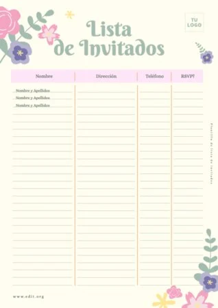 Edita una plantilla A4