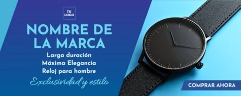 Edita un flyer sobre Relojes