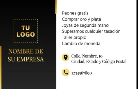 Edita una tarjeta de visita