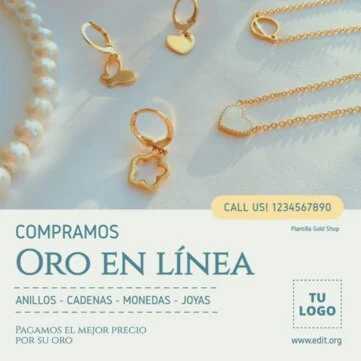 Edita un flyer de Oro