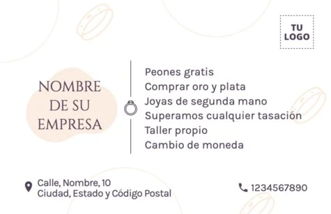 Edita un flyer de Oro