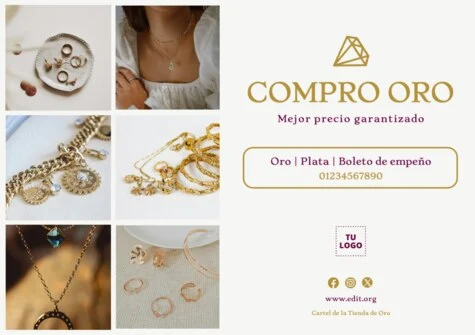 Edita un flyer de Oro
