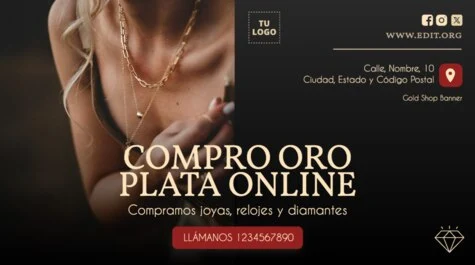 Edita un flyer de Oro