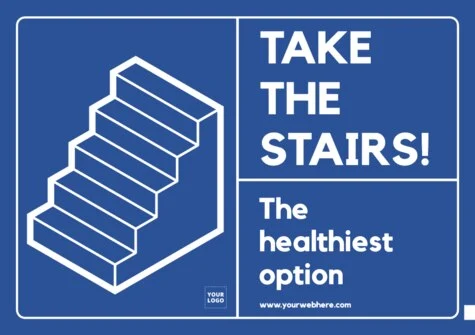 Edit a stairs sign