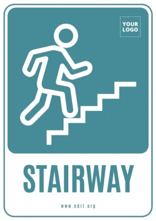 Edit a stairs sign